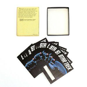 Star Trek Enterprise Self-Stick Bookplates 30 Cards Antioch Publishing Company